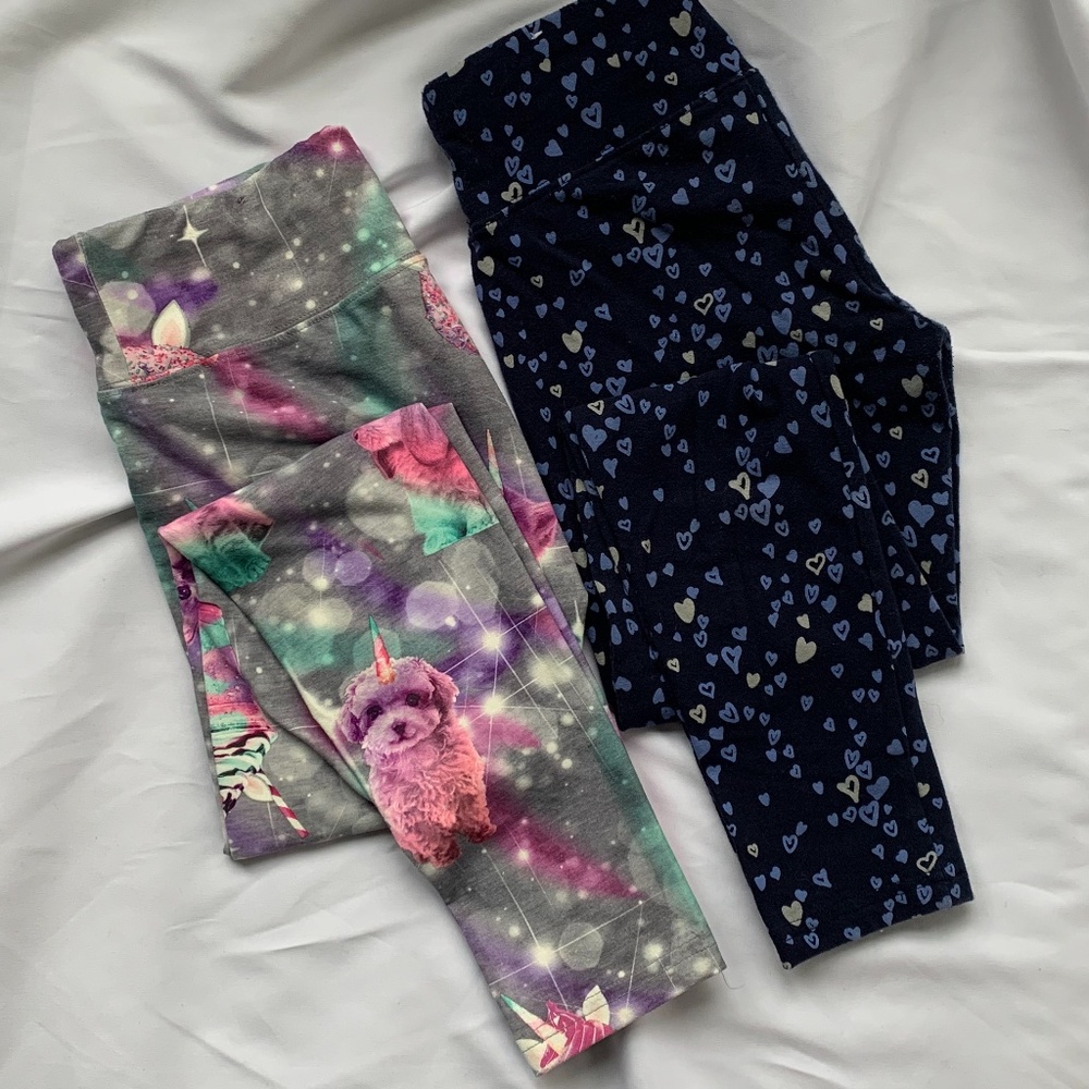Justice Girls printed Legging - Bundle